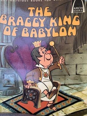 Paperback Book Braggy King of Babylon Yvonne H. McCall Vintage 1969